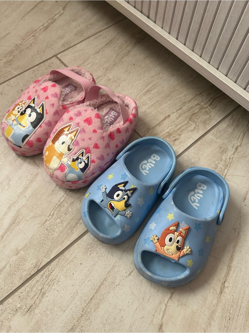 Toddler Bluey slip on shoes & slippers